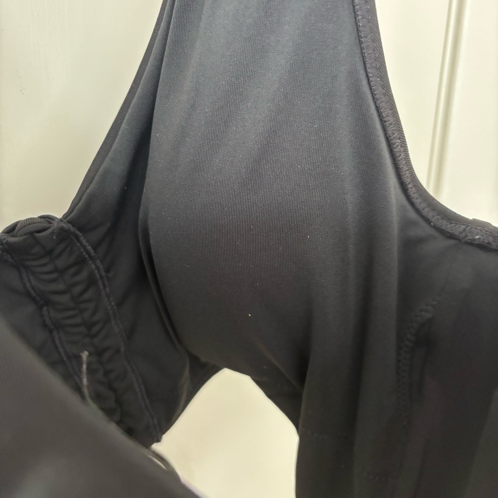 Pink Victoria’s Secret black Cutout One-Piece Swimsuit with Drawstring size XL - Picture 9 of 9